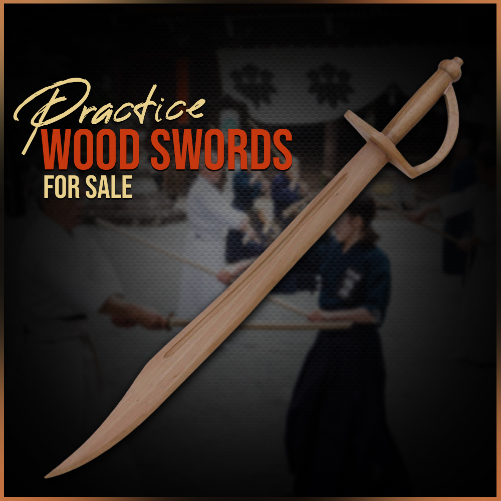 Practice Wood Swords for Sale