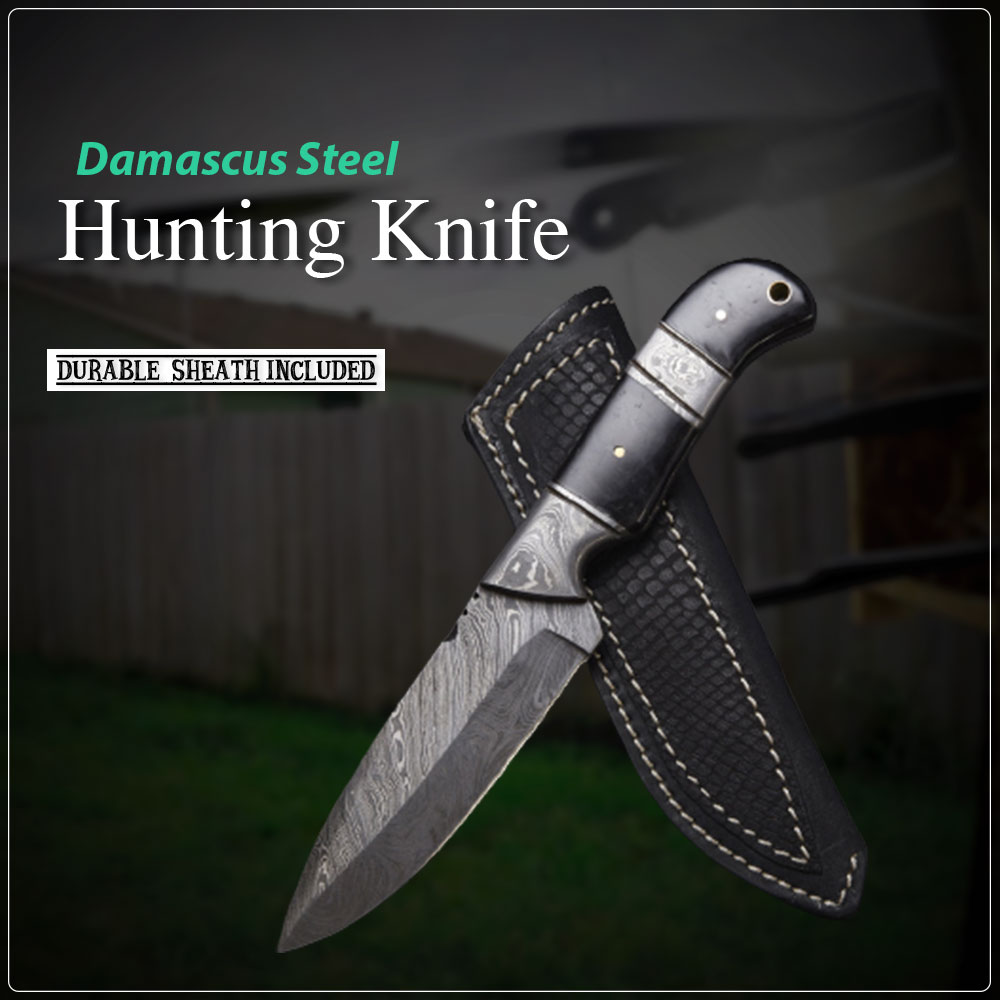 5 Best Selling Damascus Hunting knives 2023