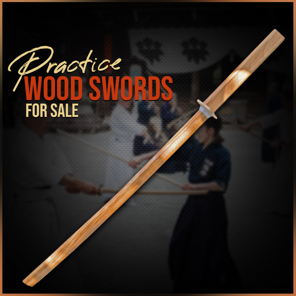 Practice Wood Swords for Sale