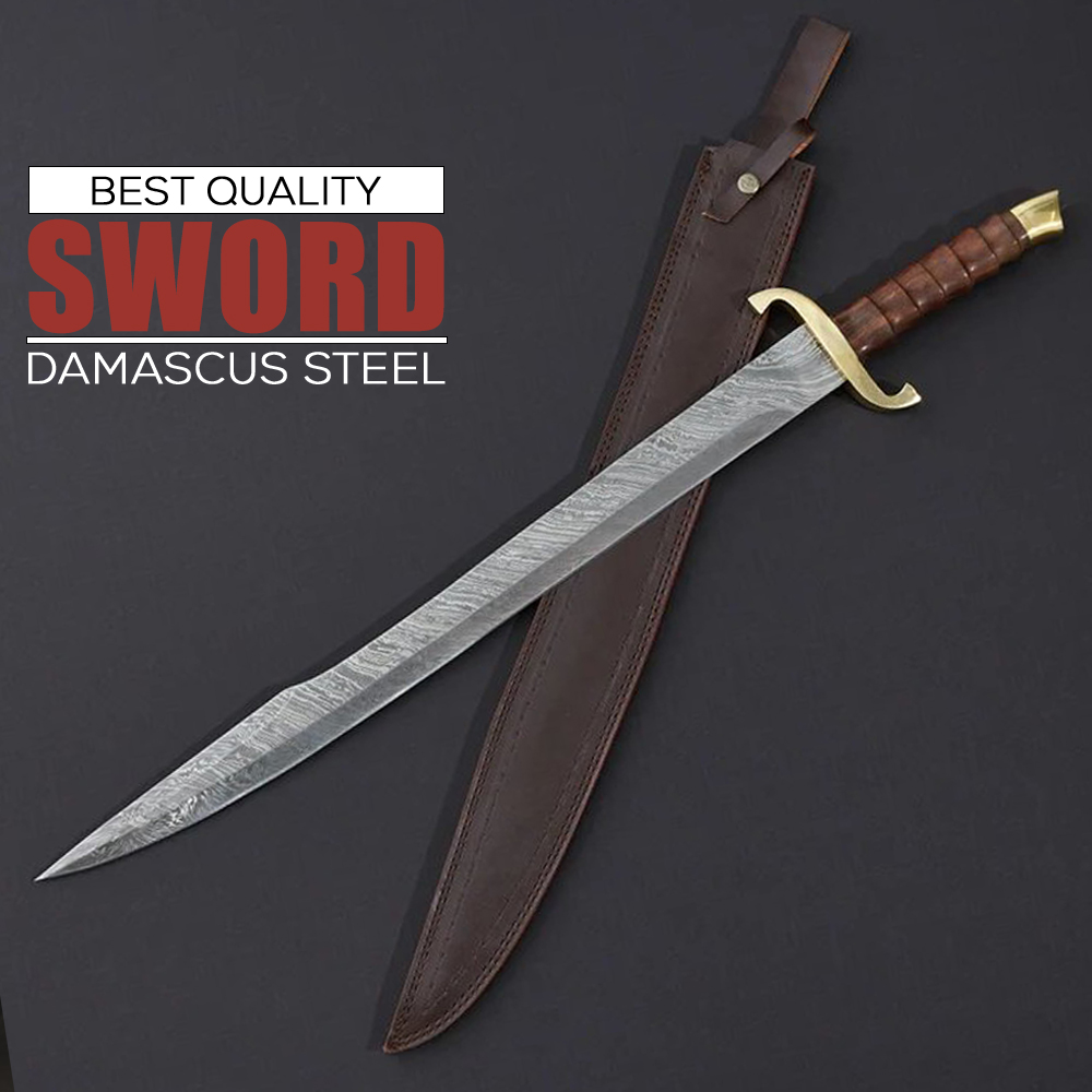 Handforged Damascus Swords for Sale in USA