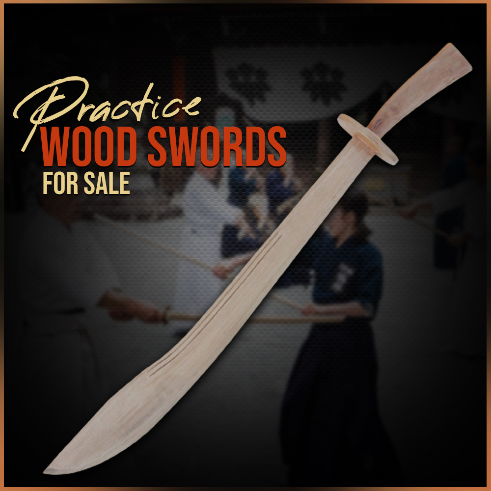 Practice Wood Swords for Sale