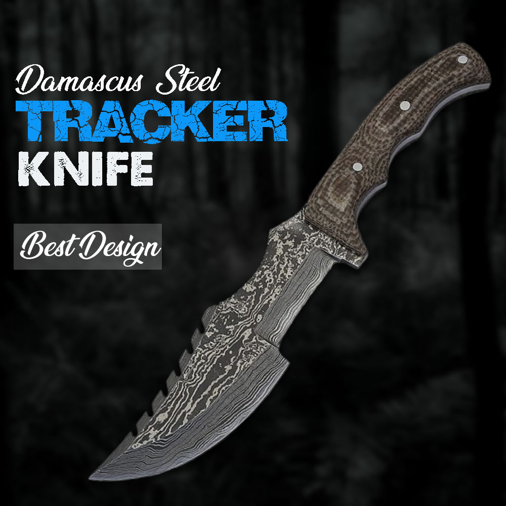 Top 5 Damascus Tracker Knives