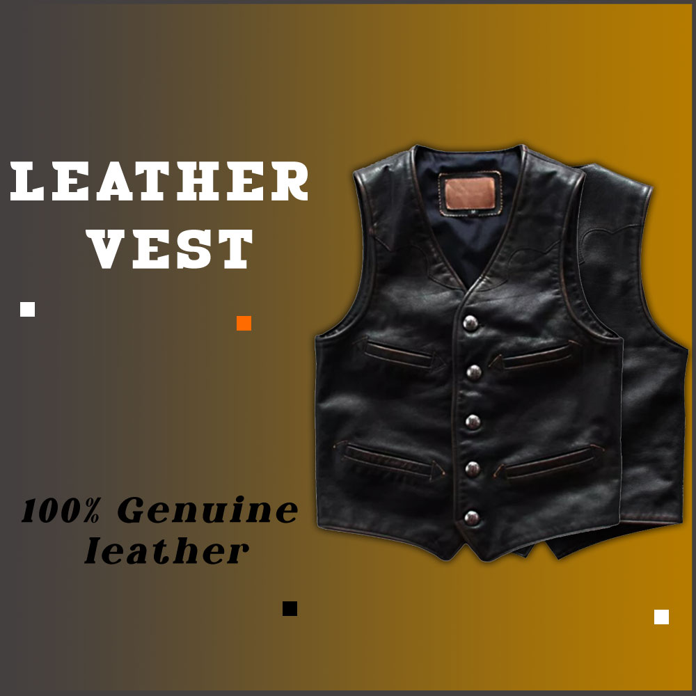 Men’s Leather Vest Guide: 12 Best Leather Vests For Men In 2023