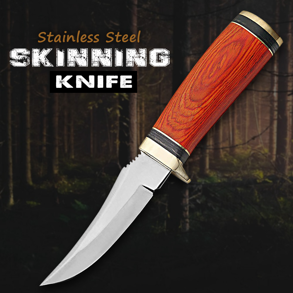 Best Damascus Skinner Knife for Sale