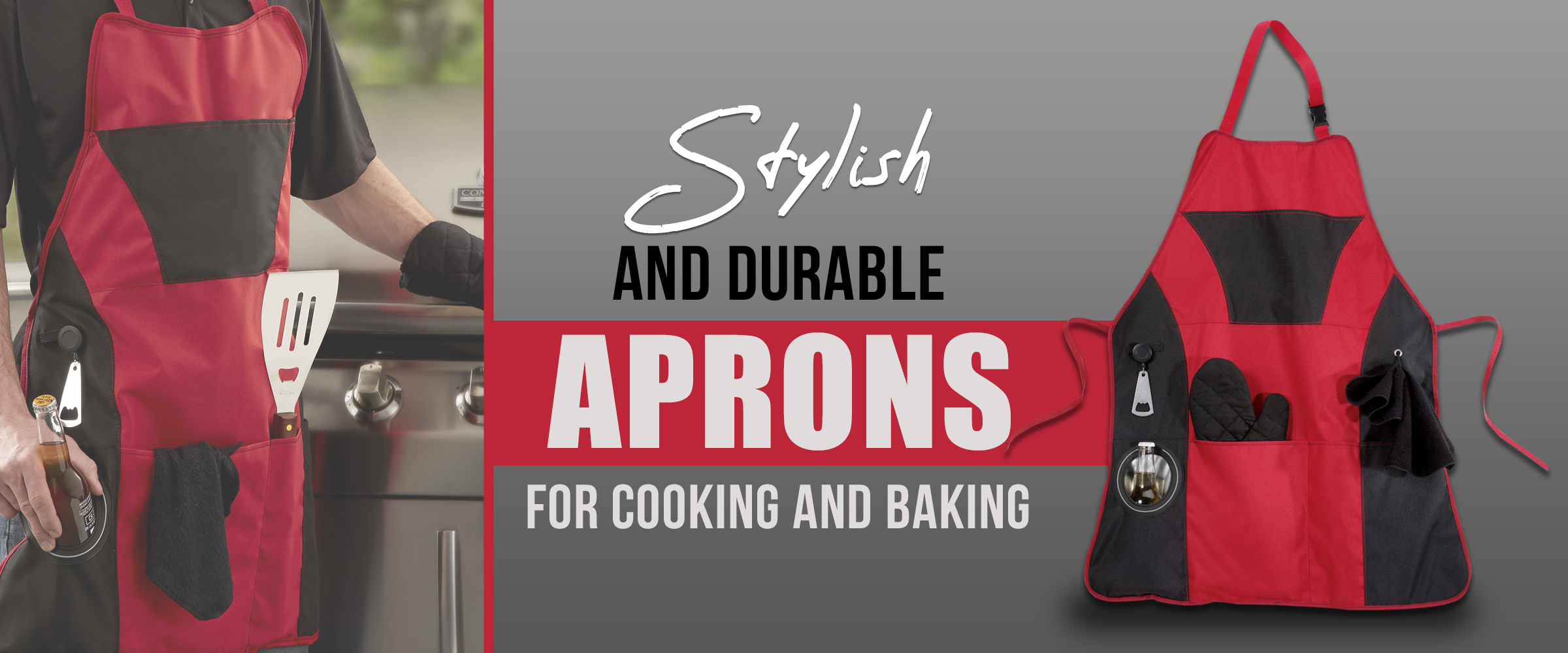 Stylish and Durable Aprons for Cooking and Baking