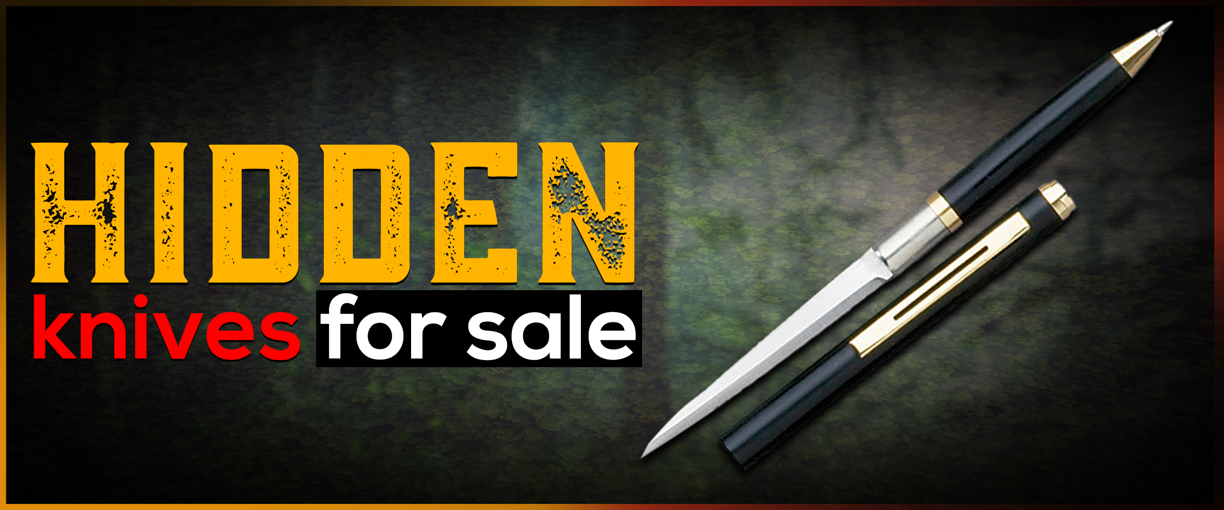 Hidden Knives for Sale