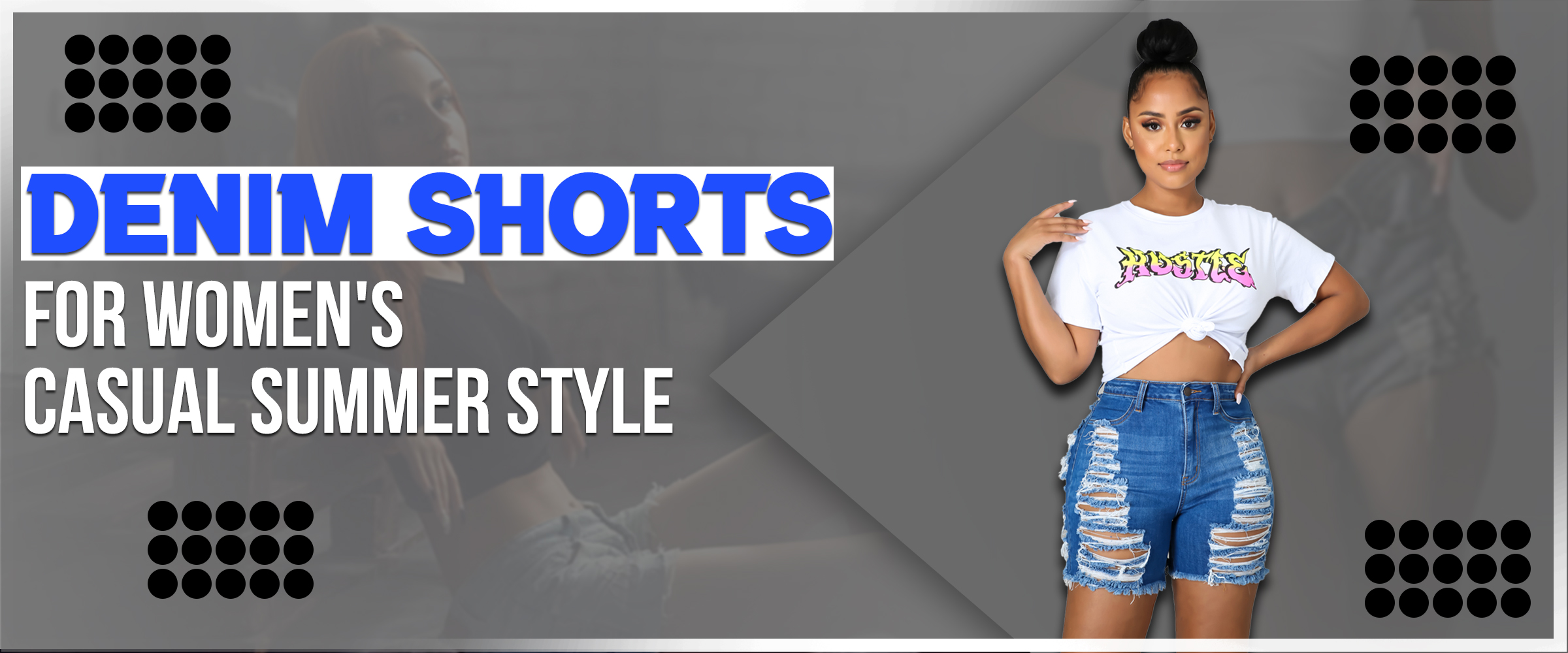 Denim Shorts for Women's Casual Summer Style