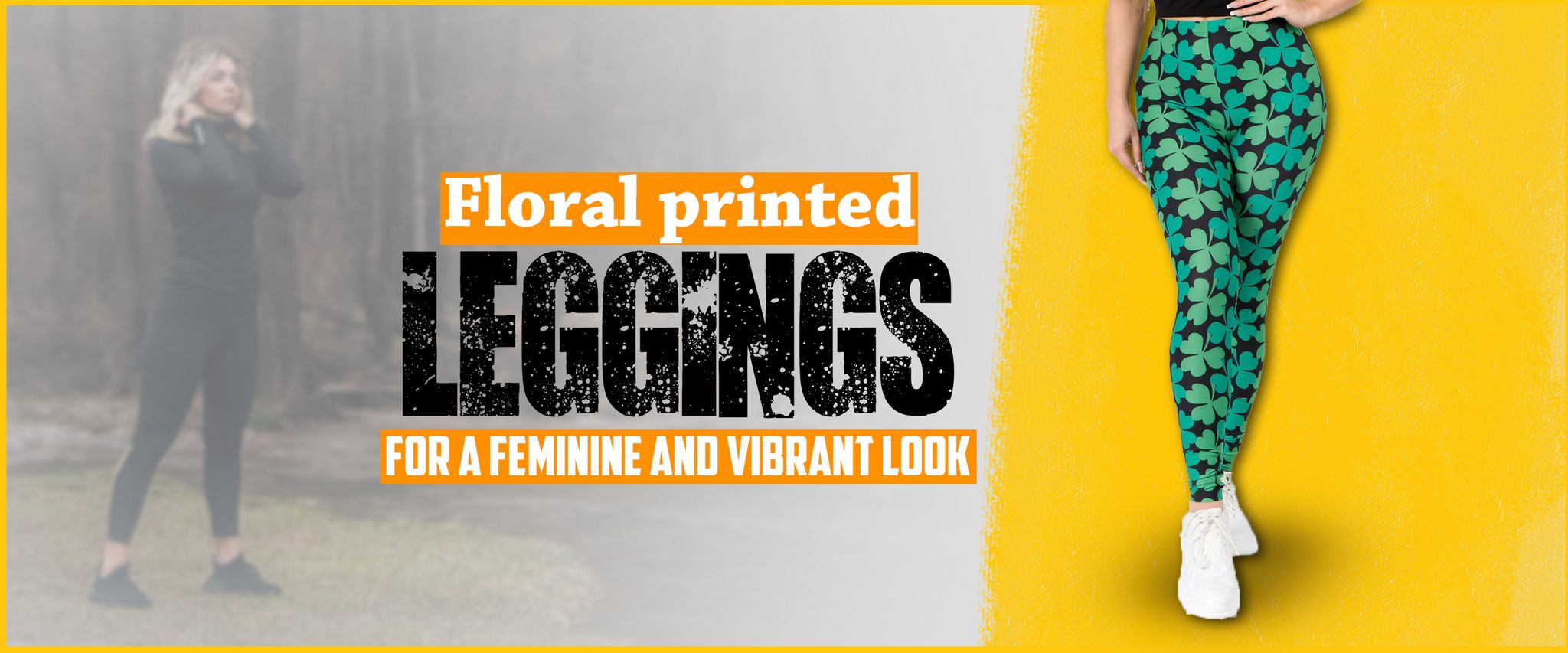 Floral Printed Leggings for A Feminine and Vibrant Look