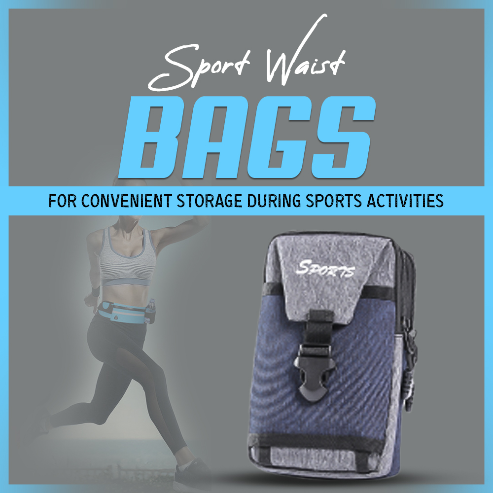 Sport Waist Bags for Convenient Storage During Sports Activities