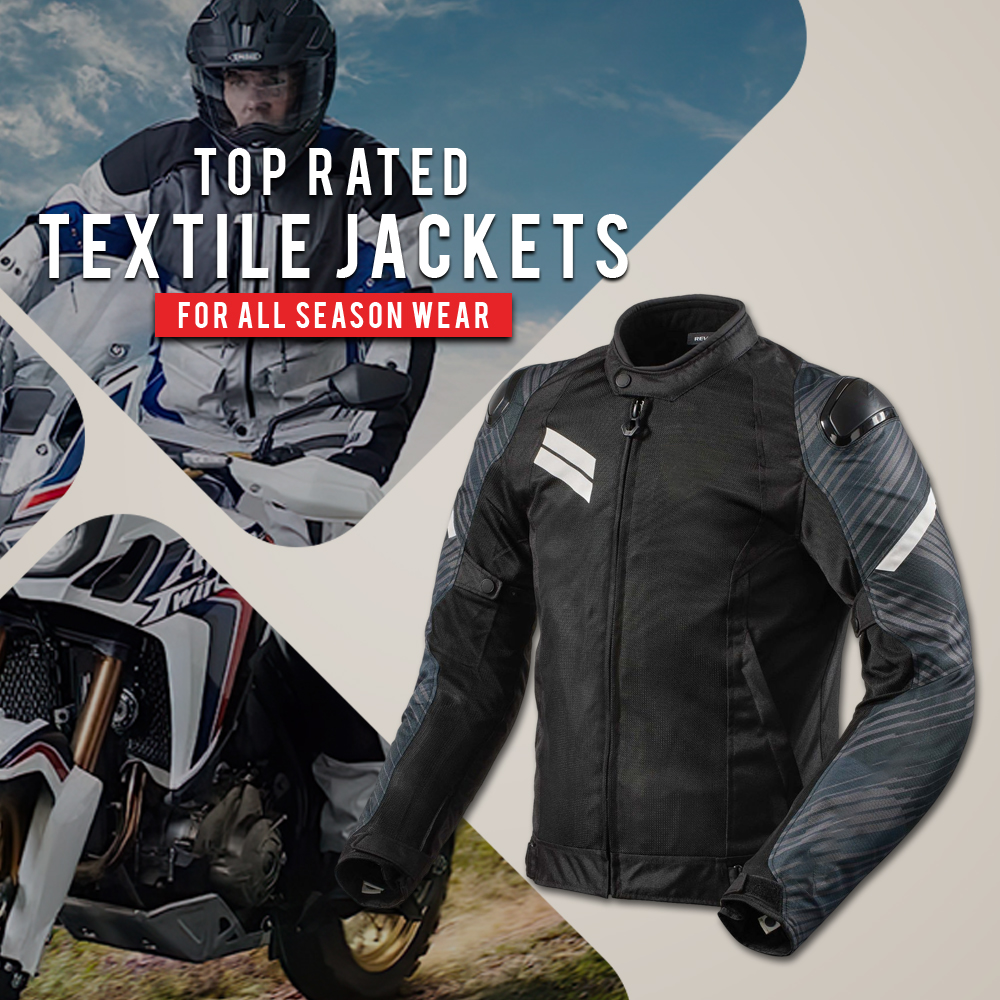 Top-Rated Textile Jackets for All-Season Wear