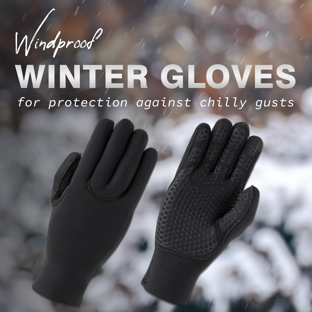 Windproof Winter Gloves for Protection Against Chilly Gusts