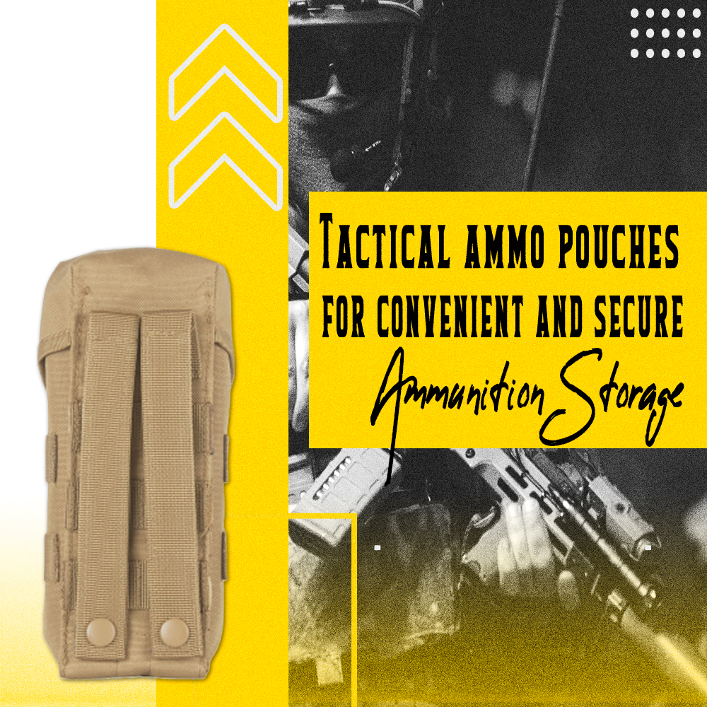 Tactical Ammo Pouches for Convenient and Secure Ammunition Storage