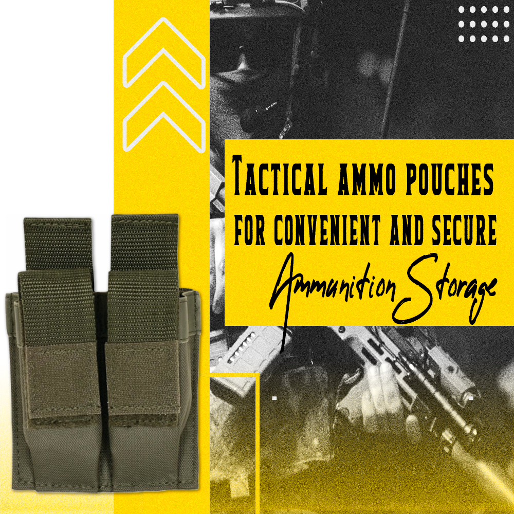 Tactical Ammo Pouches for Convenient and Secure Ammunition Storage