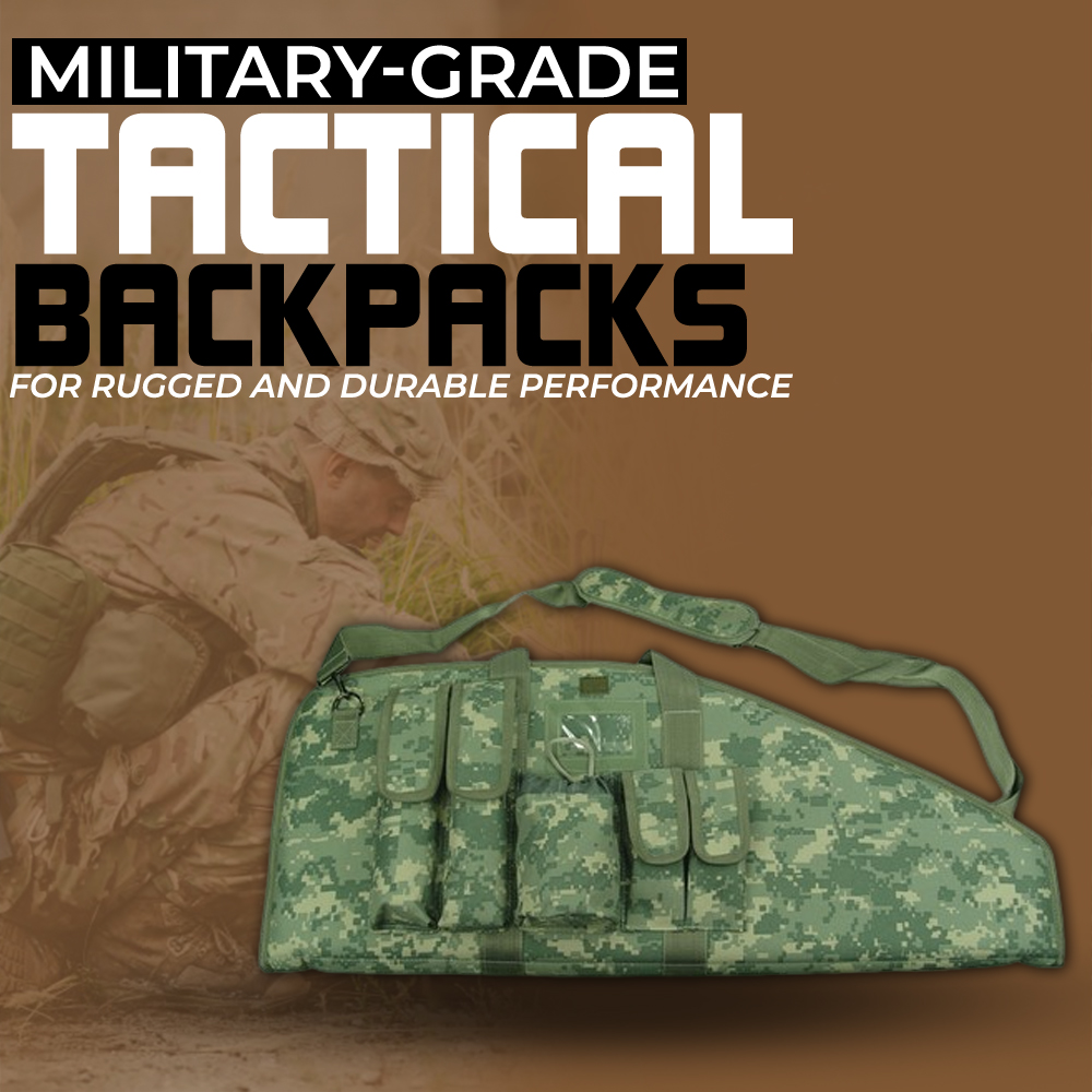 Military-grade tactical backpacks for rugged and durable performance