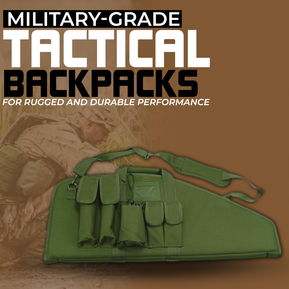 Military-grade tactical backpacks for rugged and durable performance