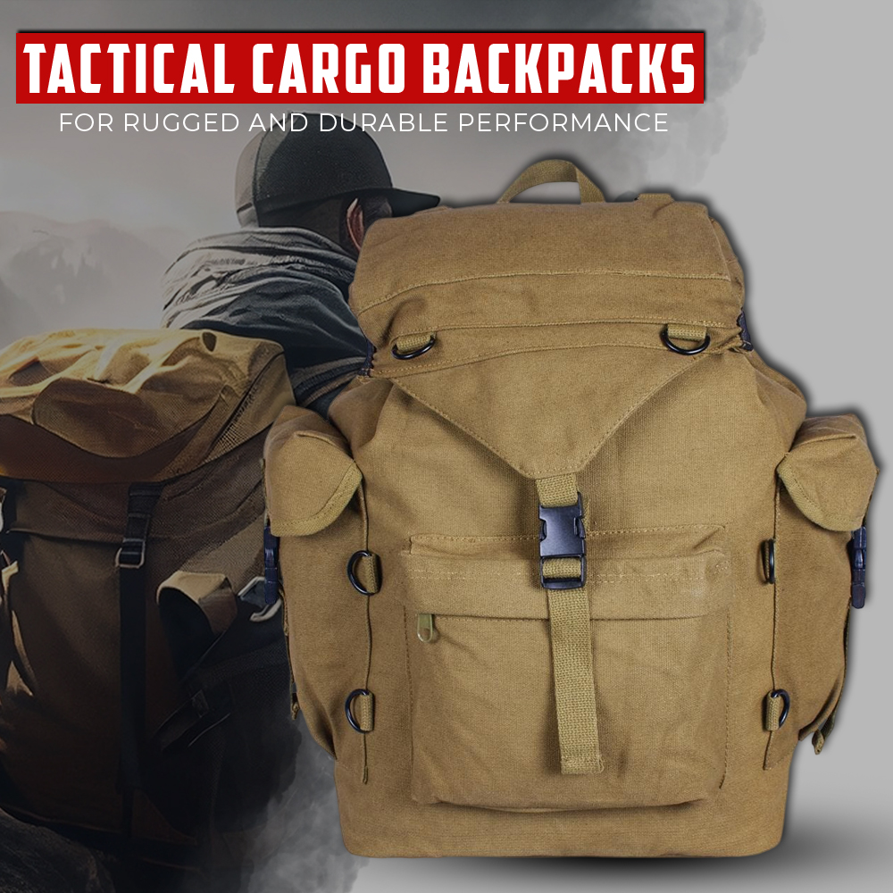 Tactical Cargo Backpacks for Rugged and Durable Performance