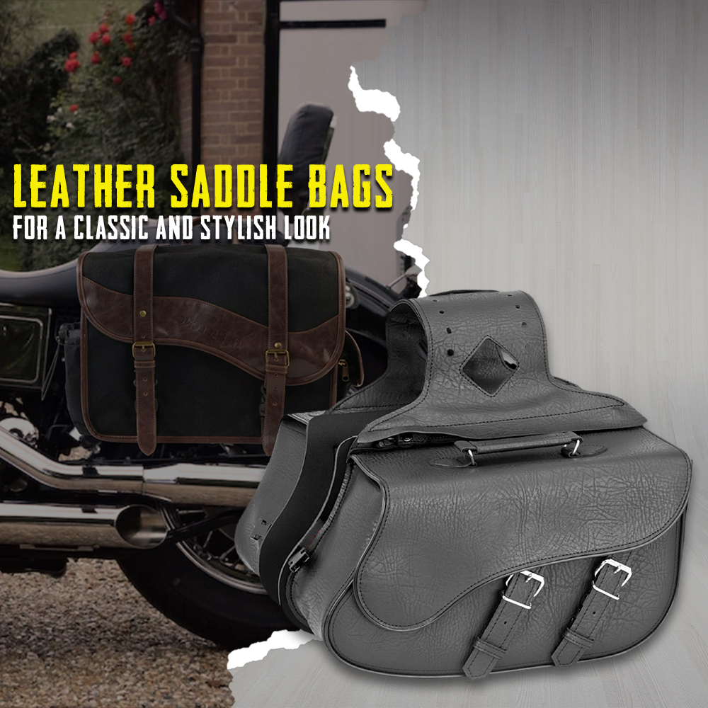 Leather Saddle Bags for A Classic and Stylish Look