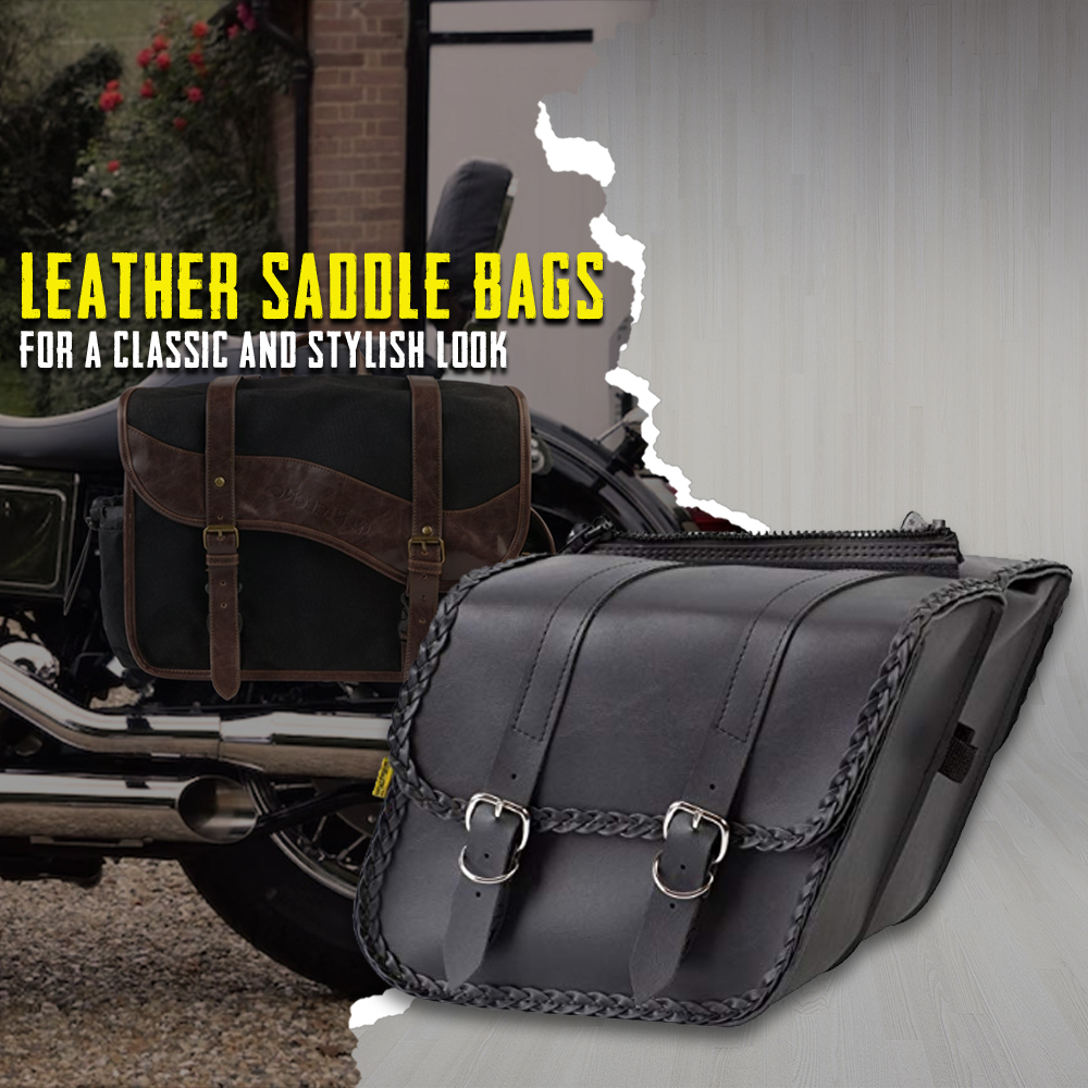 Leather Saddle Bags for A Classic and Stylish Look