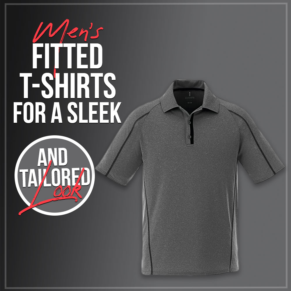 Men's fitted T-shirts for a sleek and tailored look