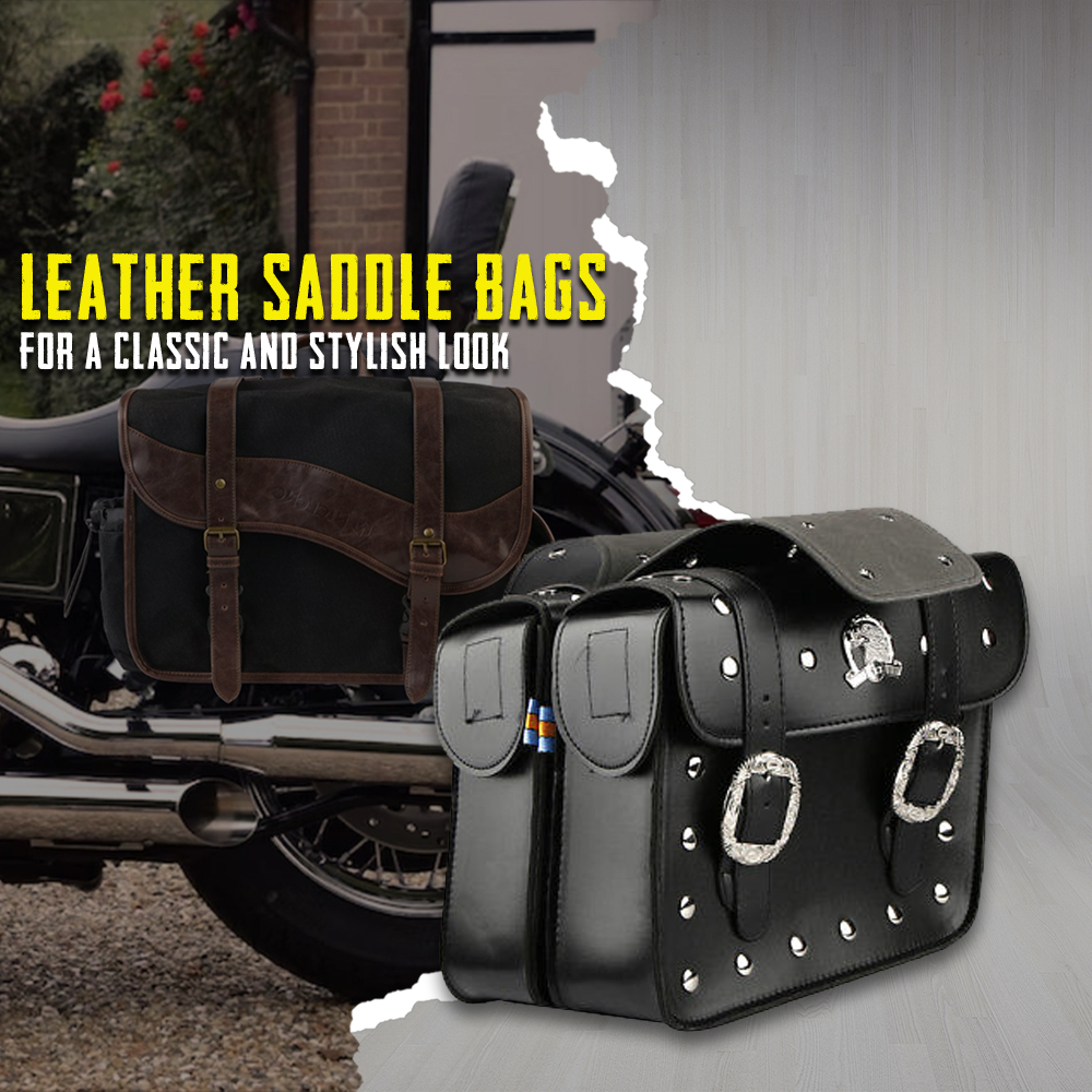 Leather Saddle Bags for A Classic and Stylish Look