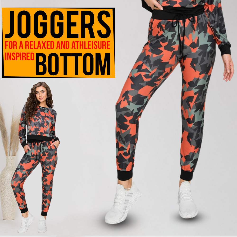 Joggers for a relaxed and athleisure-inspired bottom