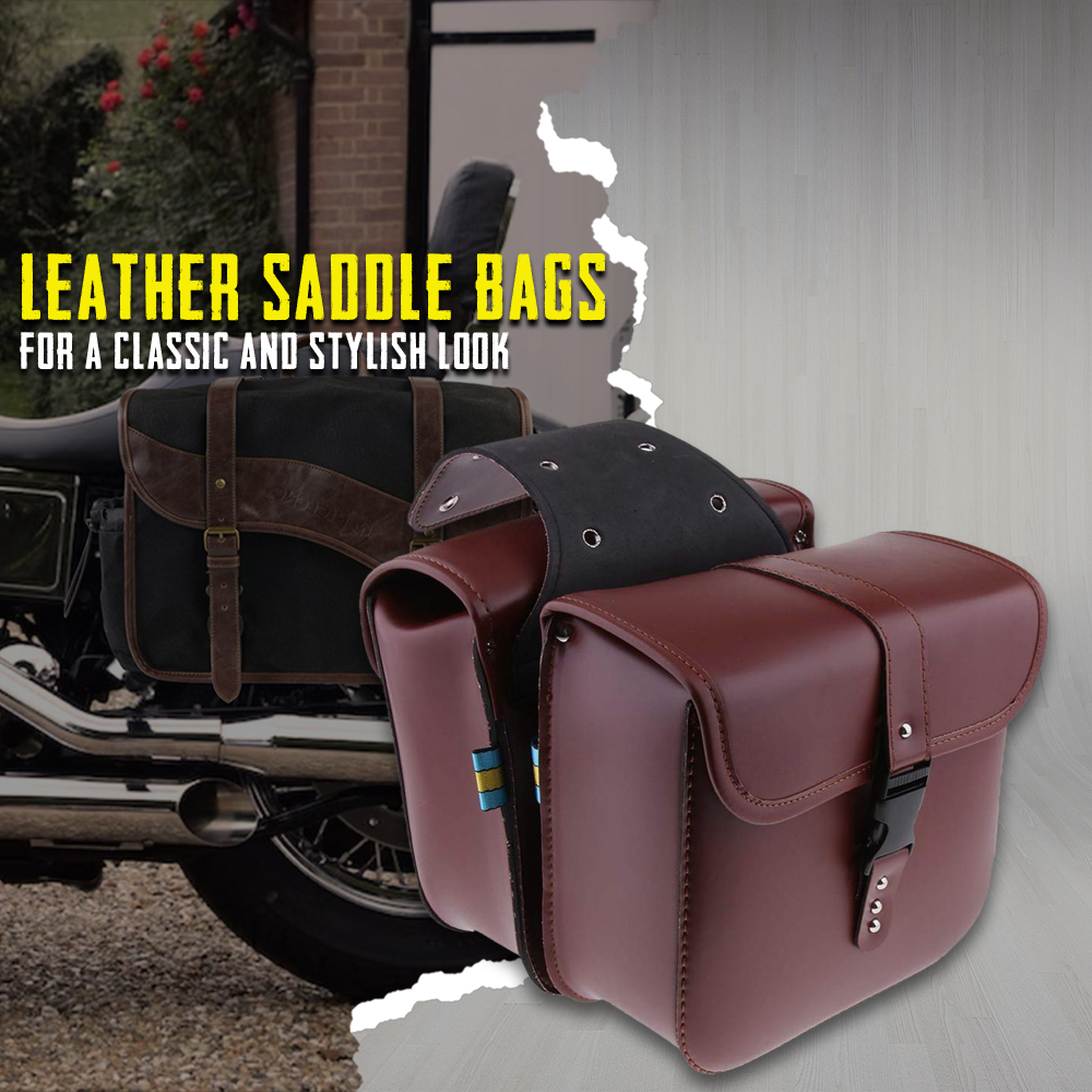 Leather Saddle Bags for A Classic and Stylish Look