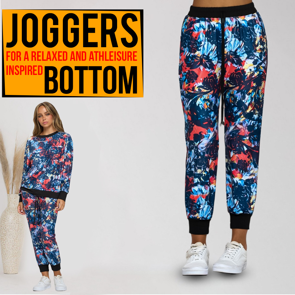 Joggers for a relaxed and athleisure-inspired bottom