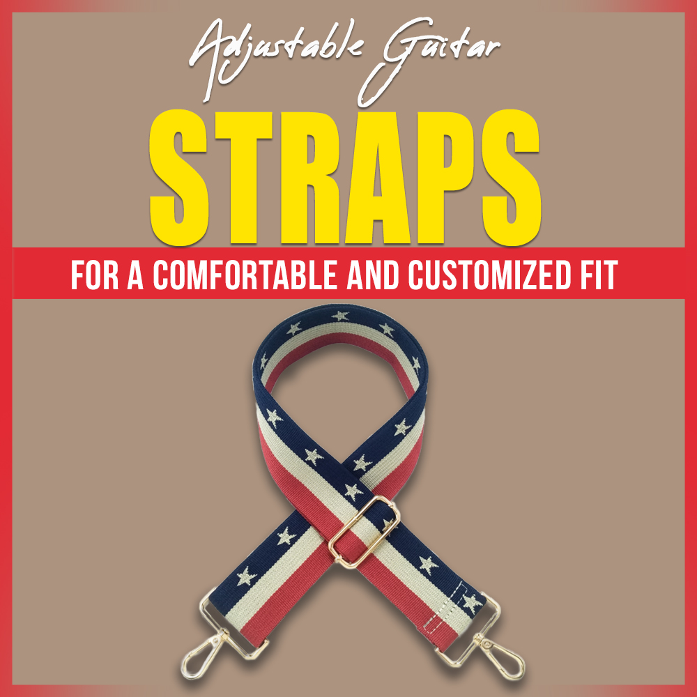 Adjustable Guitar Straps for a Comfortable and Customized Fit