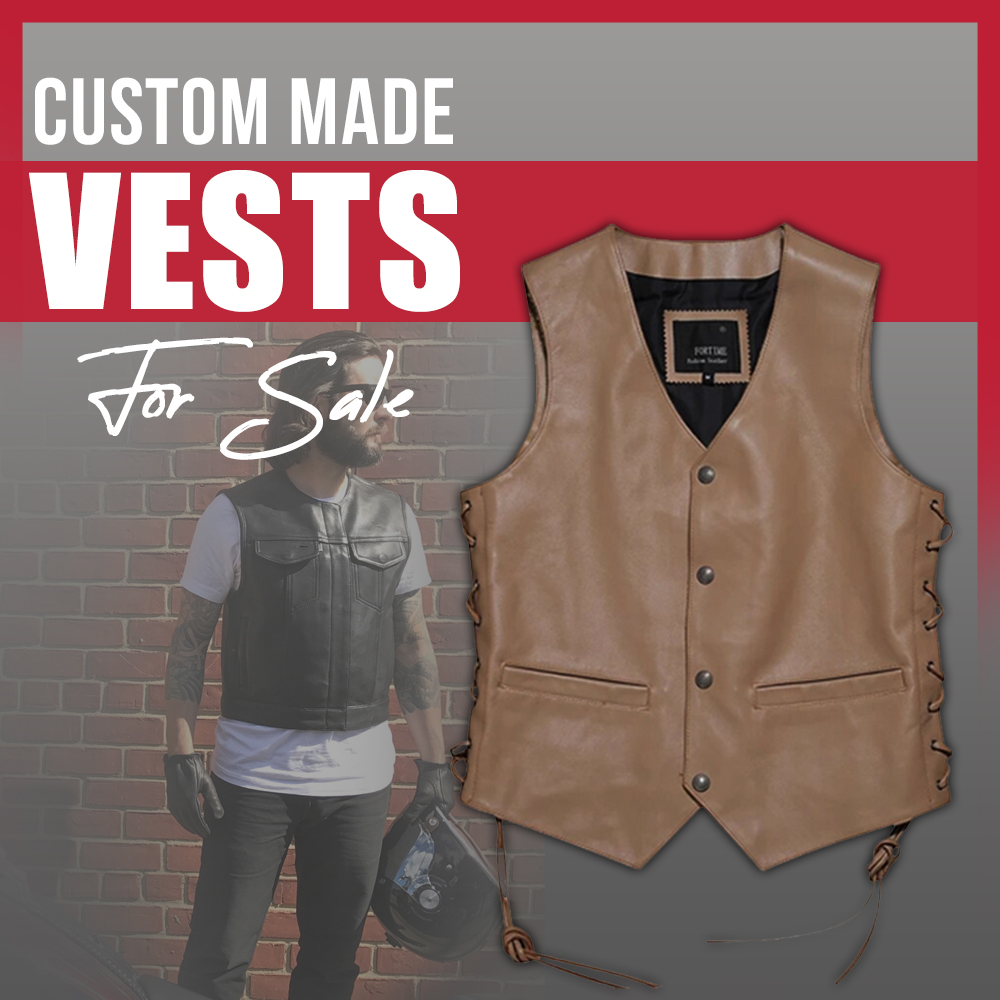 Custom Made Vests for Sale