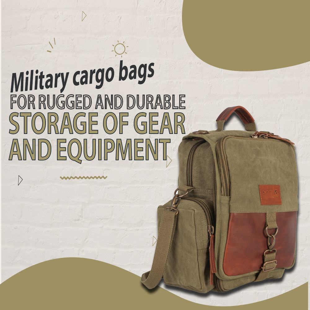 Military Cargo Bags for Rugged and Durable Storage of Gear and Equipment