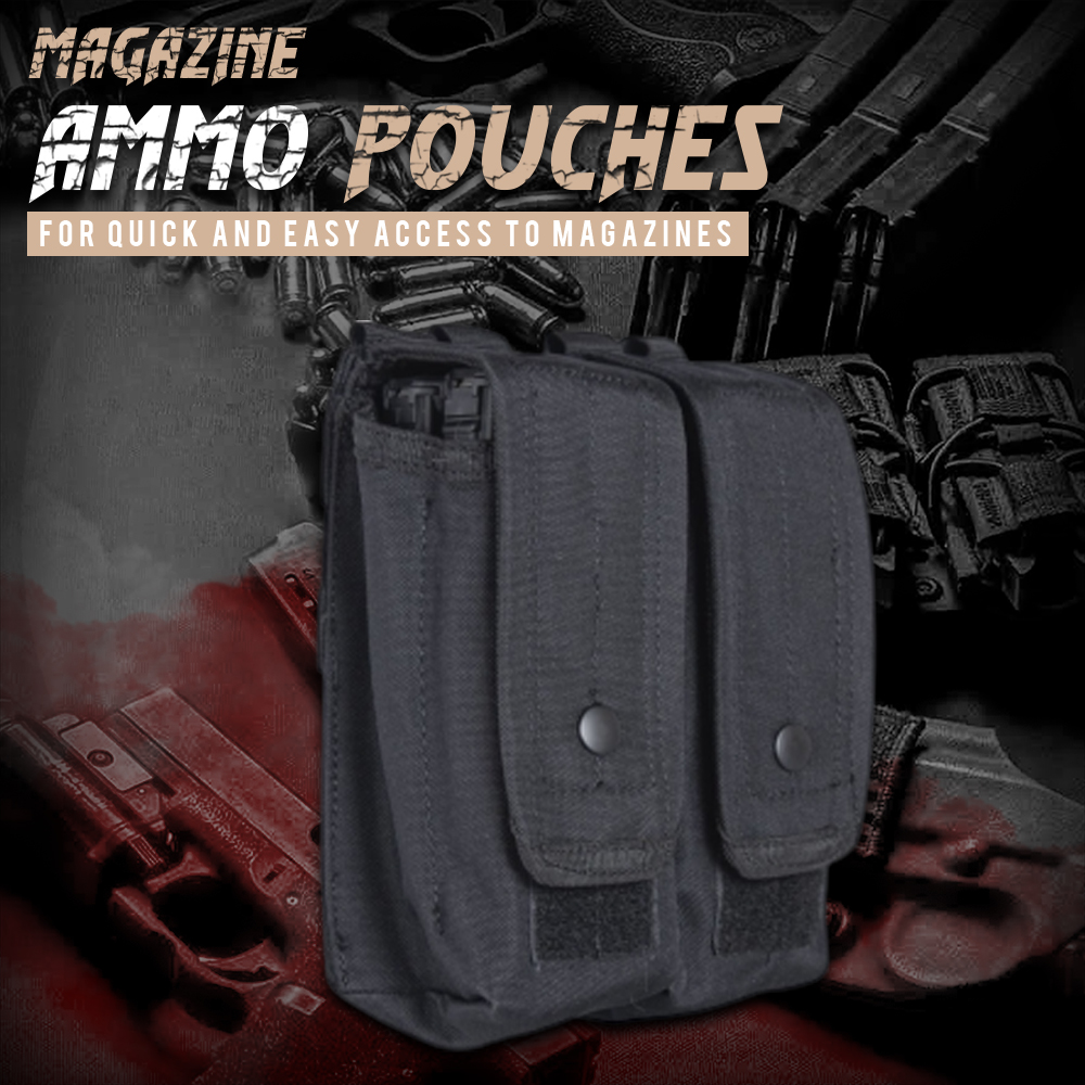 Magazine Ammo Pouches for Quick and Easy Access to Magazines