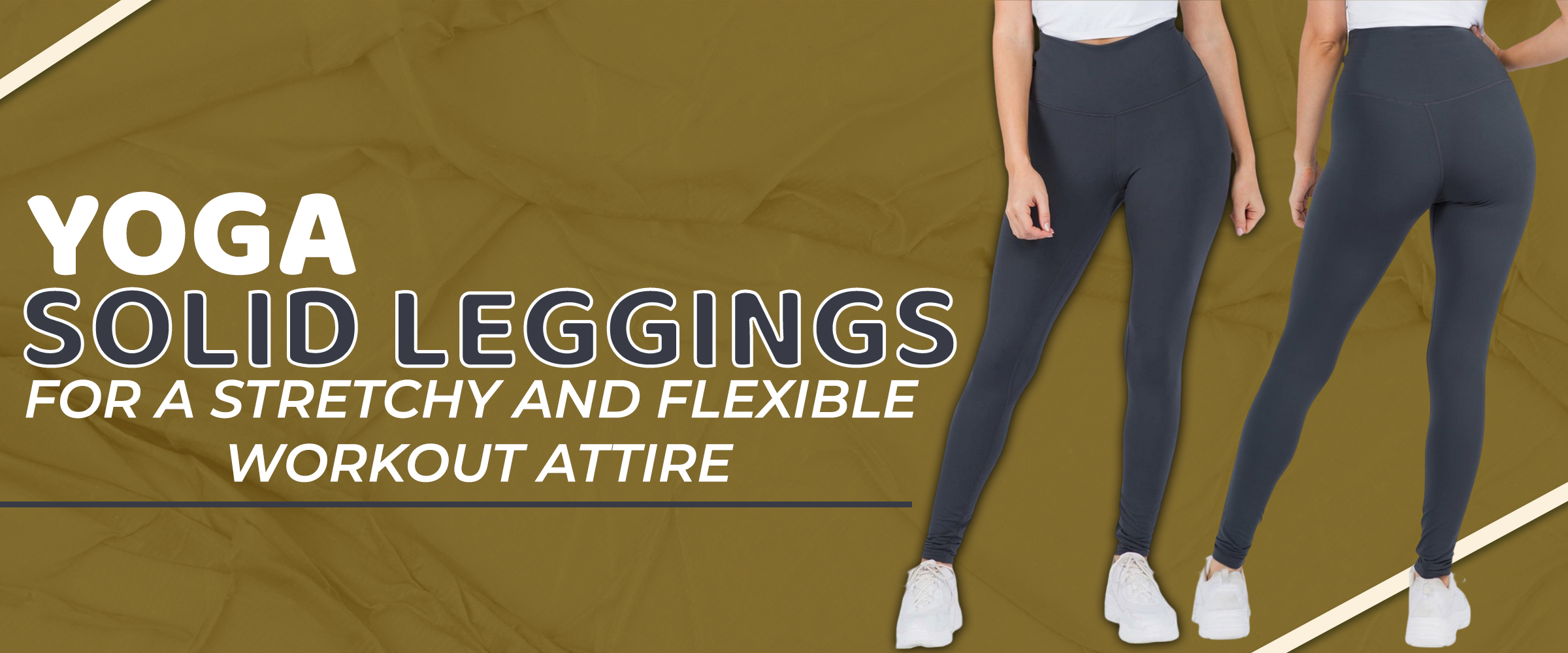 Yoga Solid Leggings for A Stretchy and Flexible Workout Attire