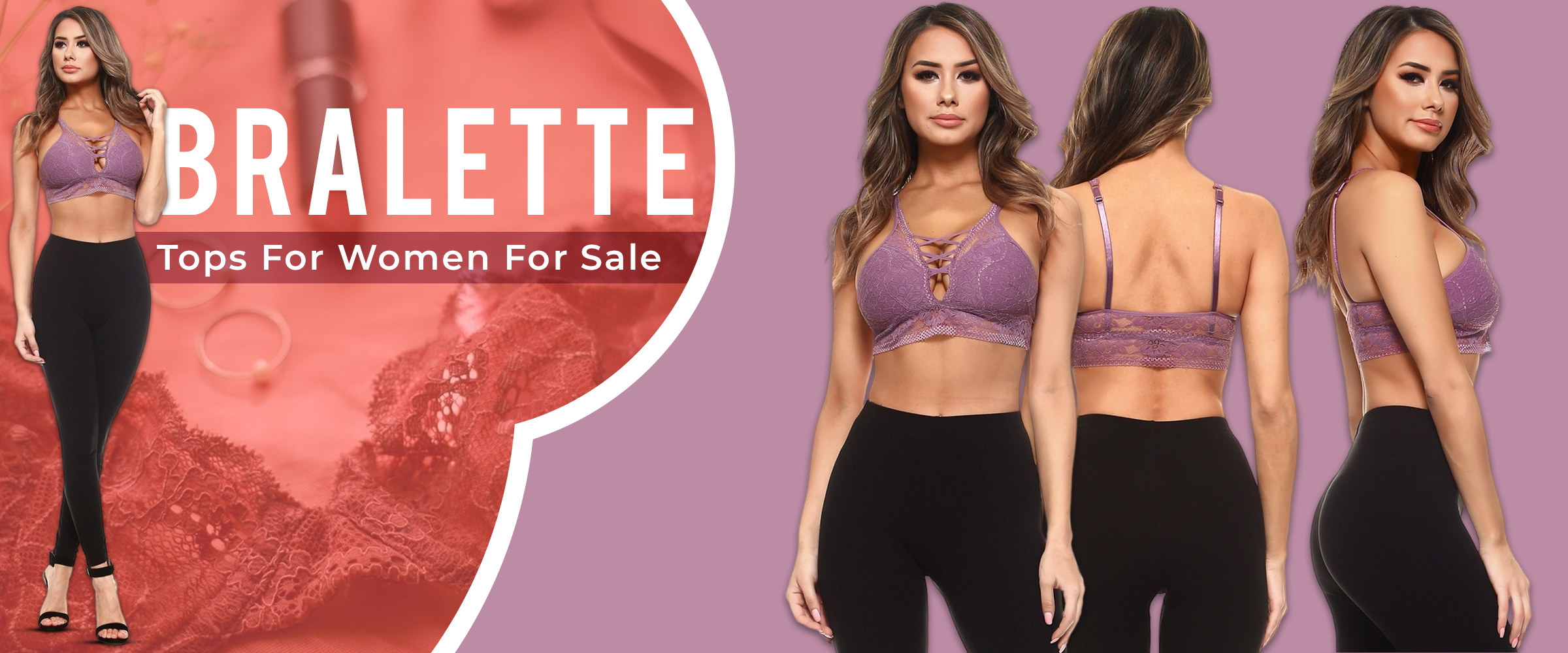 Bralette Tops for Women for Sale