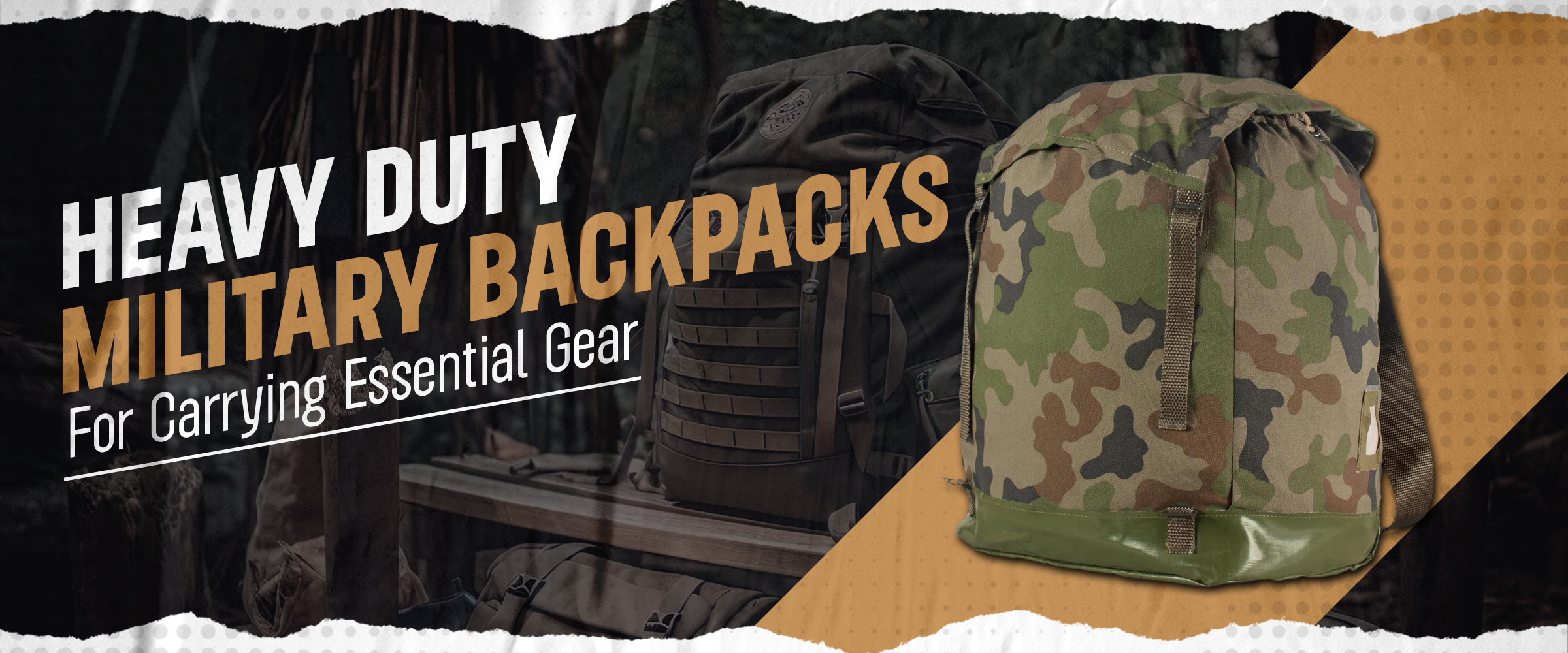 Heavy-Duty Military Backpacks for Carrying Essential Gear