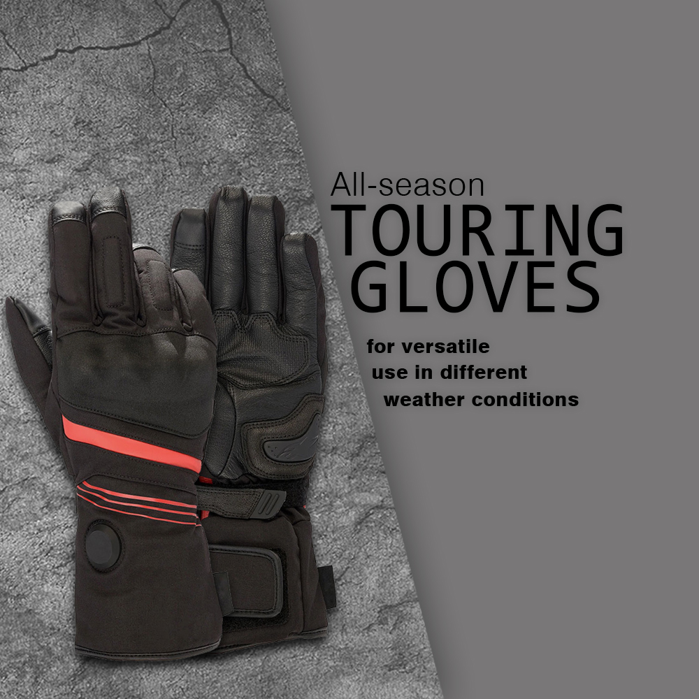 All-season Touring Gloves for Versatile Use in Different Weather Conditions