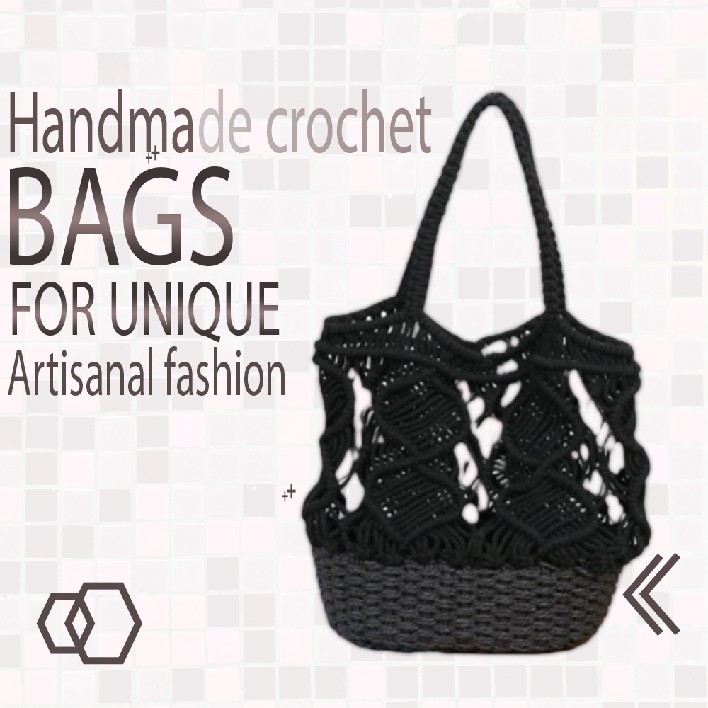 Handmade Crochet Bags for Unique and Artisanal Fashion