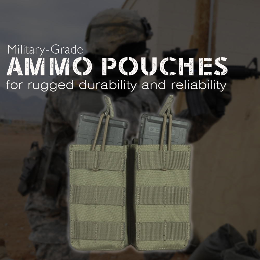 Military-Grade Ammo Pouches for Rugged Durability and Reliability