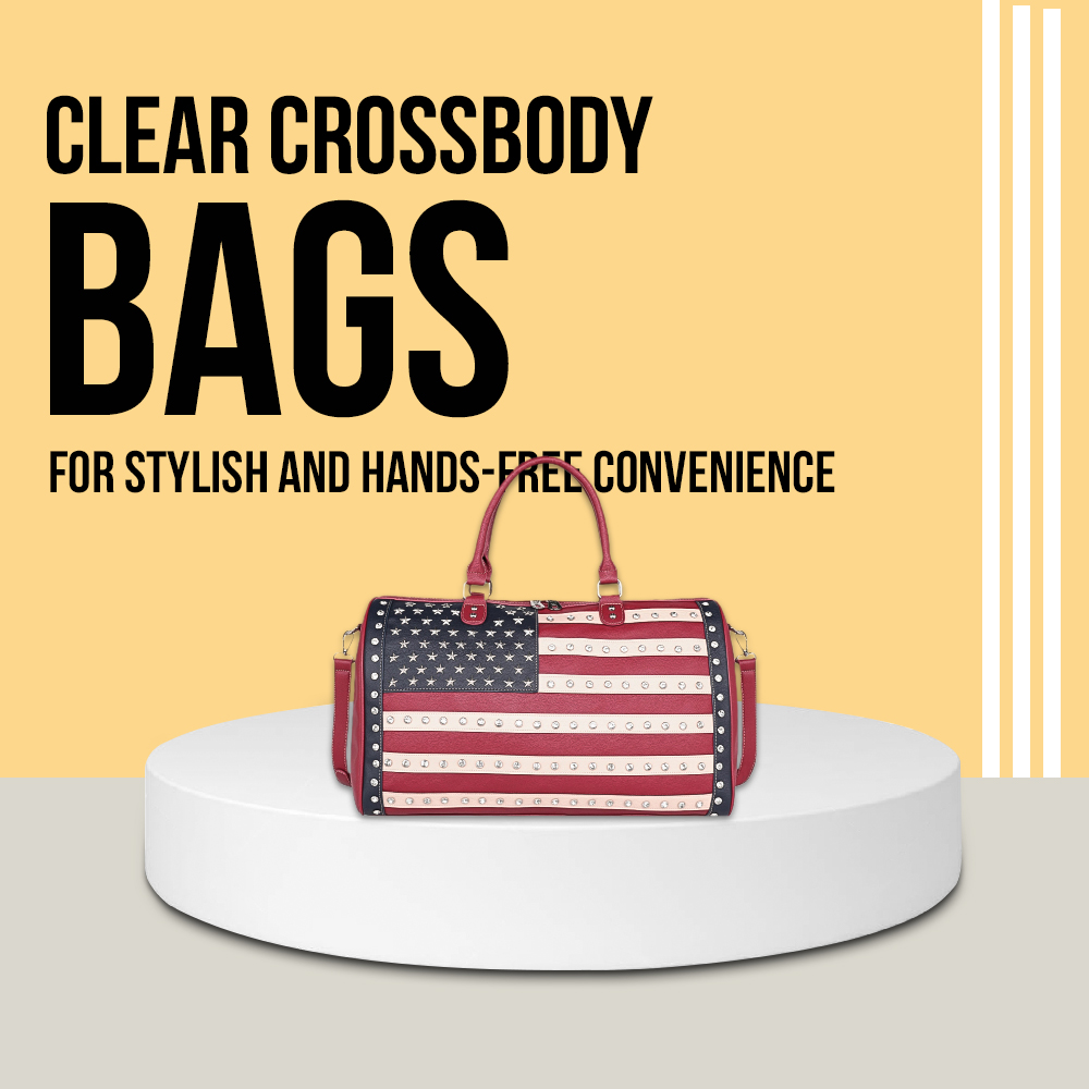 Clear Crossbody Bags for Stylish and Hands-Free Convenience