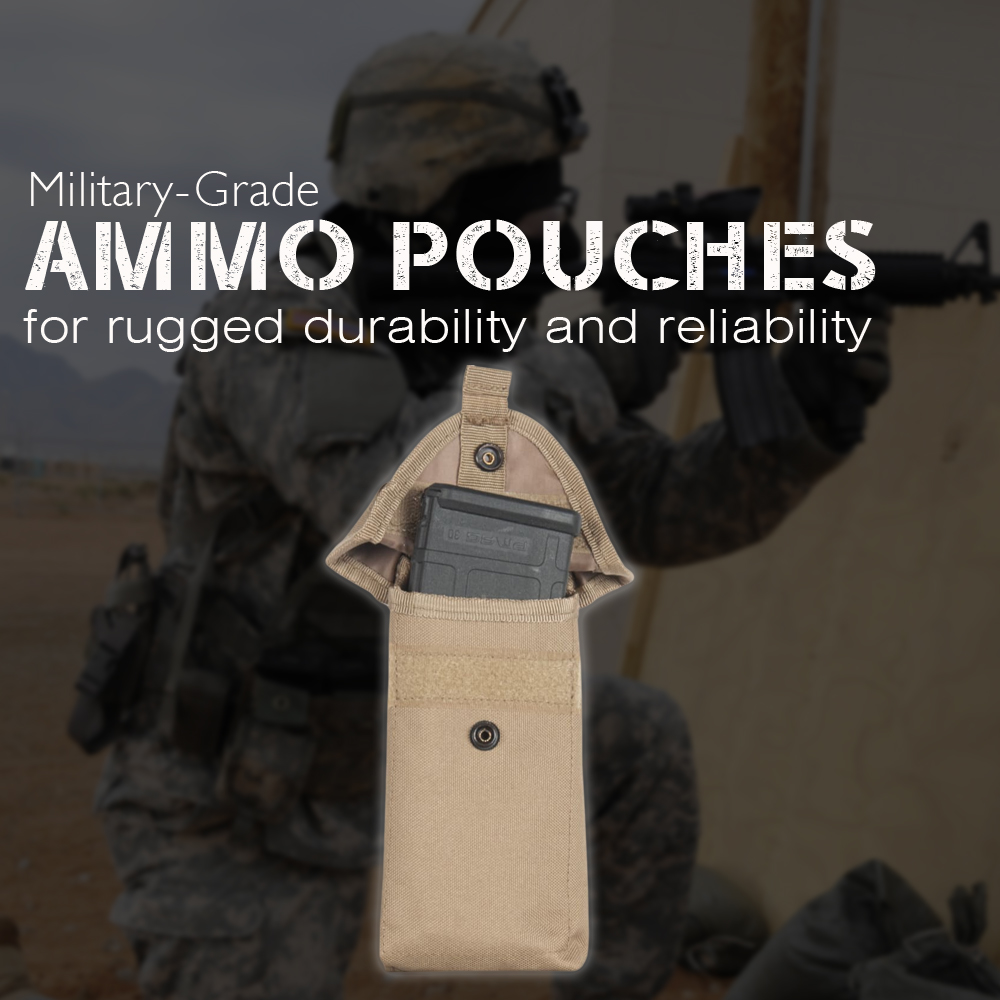 Military-Grade Ammo Pouches for Rugged Durability and Reliability