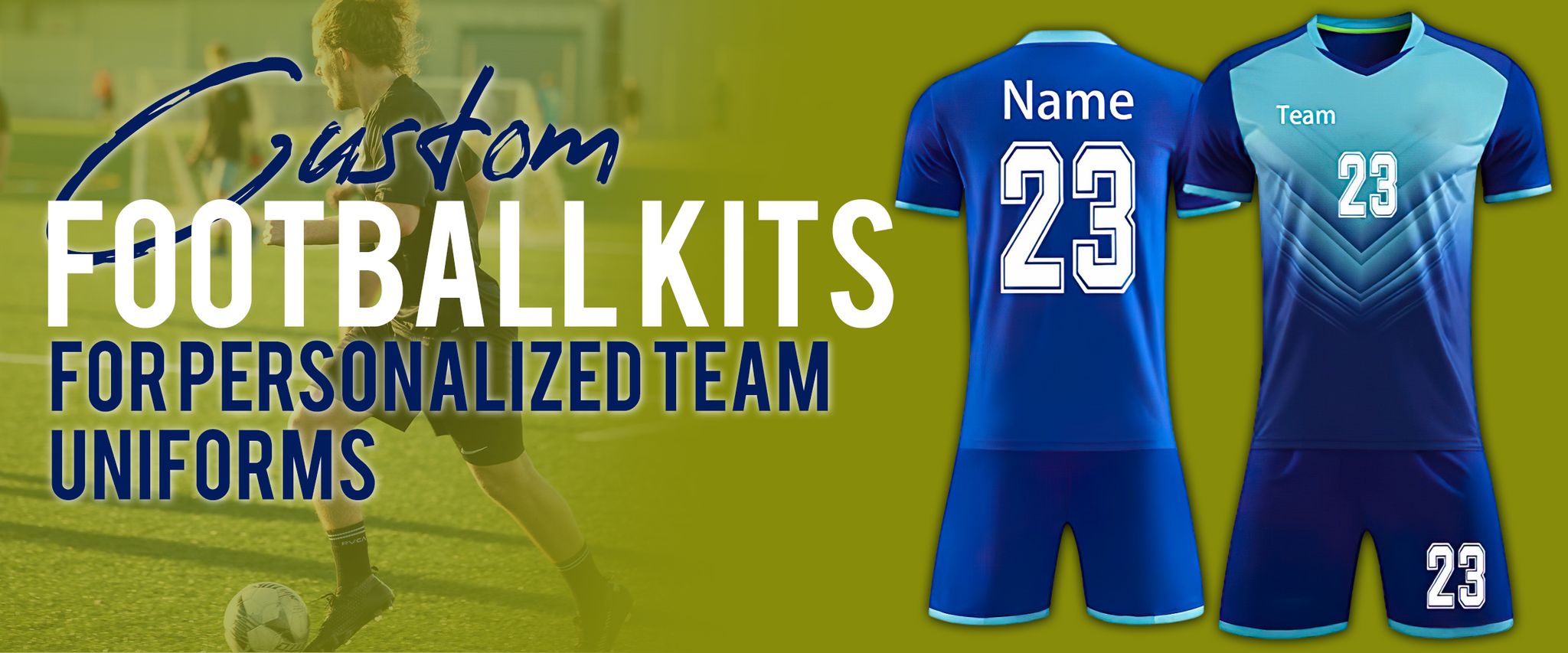 Custom Football Kits for Personalized Team Uniforms