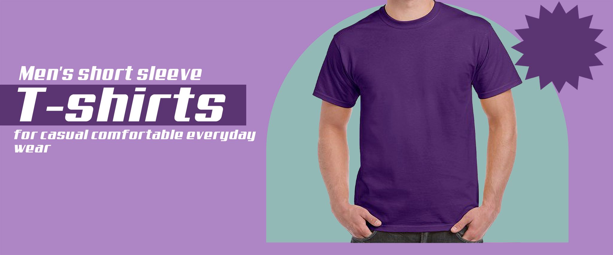 Men's short sleeve T-shirts for casual and comfortable everyday wear