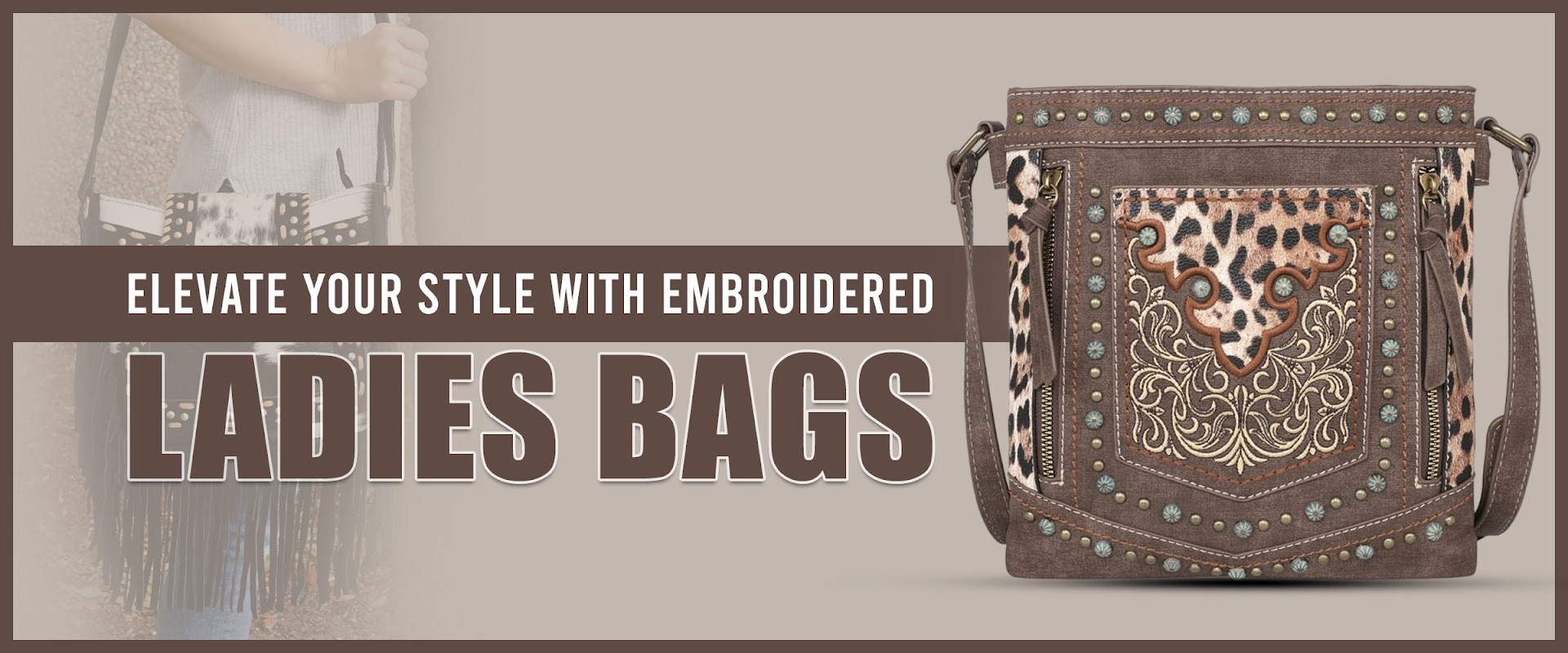 Elevate Your Style with Embroidered Ladies Bags