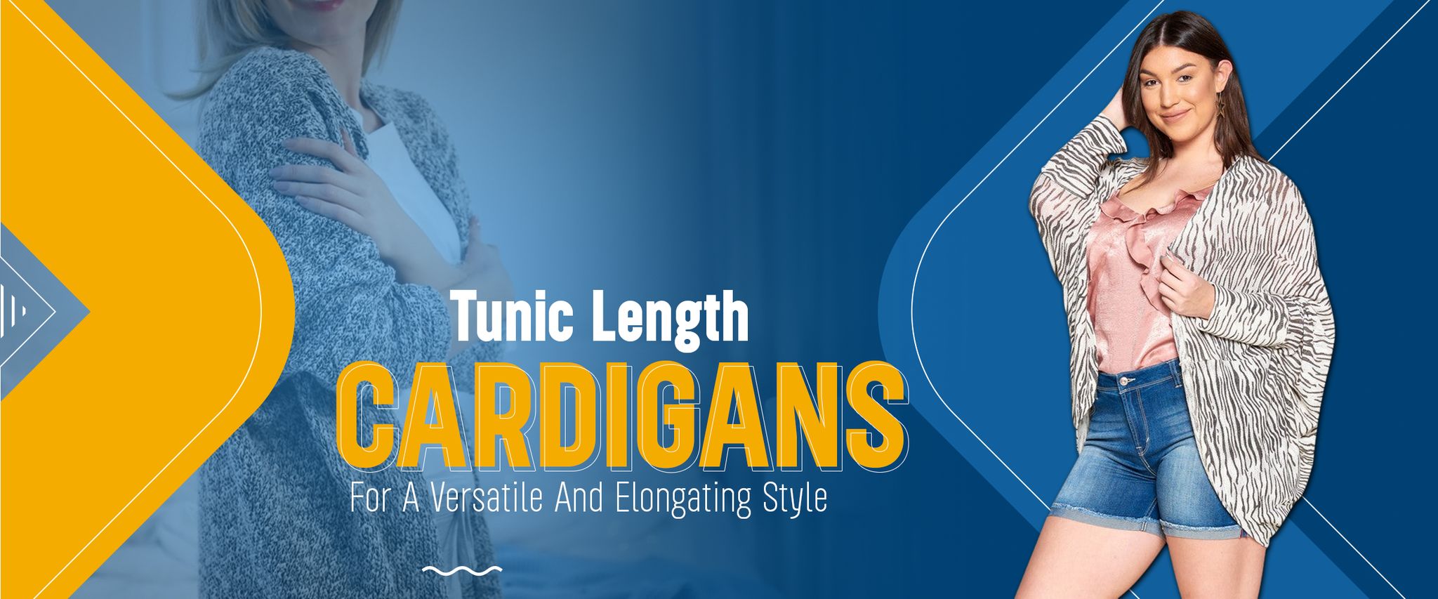 Tunic-Length Cardigans for A Versatile and Elongating Style