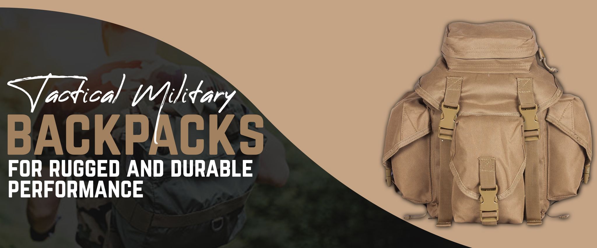 Tactical military backpacks for rugged and durable performance