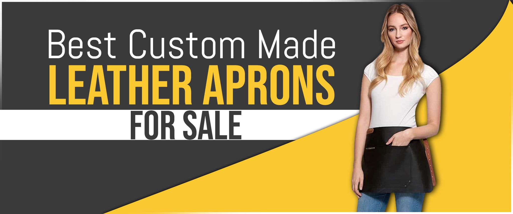 Best custom made Leather Aprons for sale