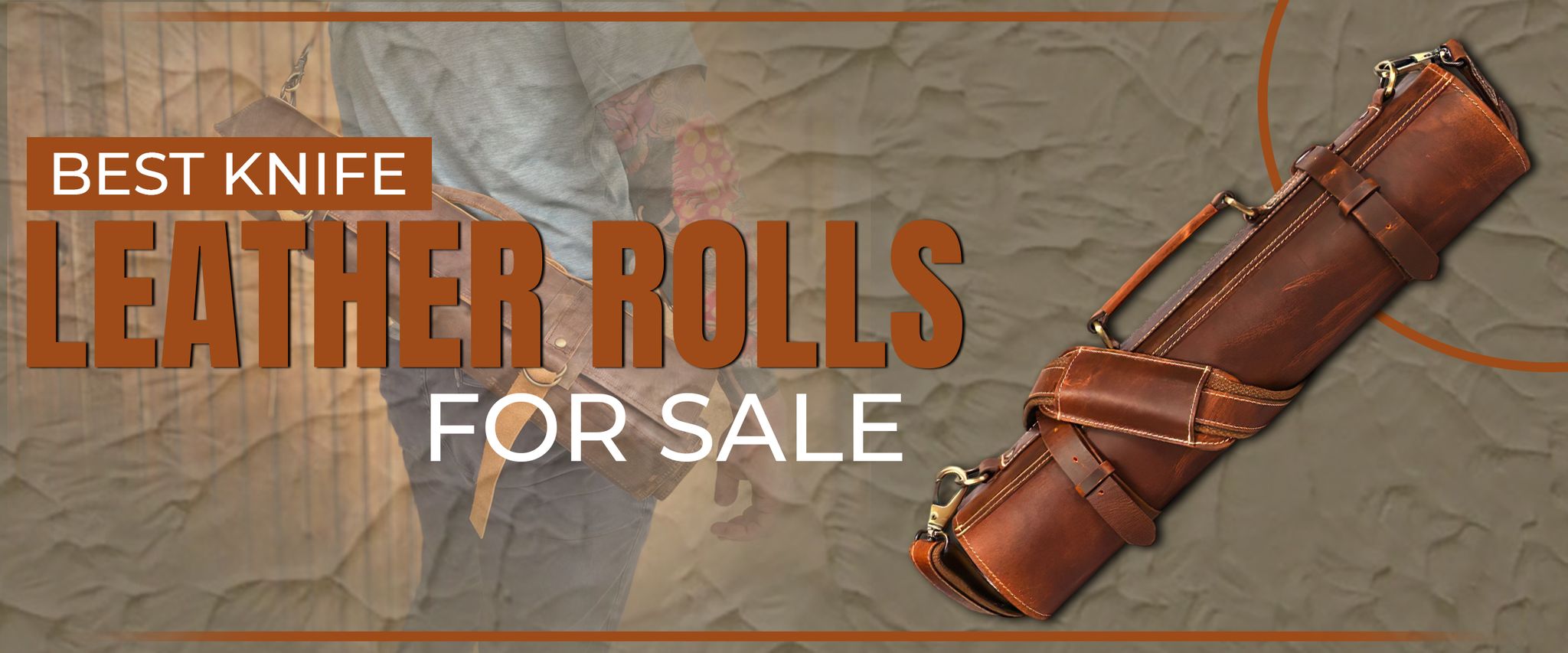 Best Knife Leather Rolls for sale