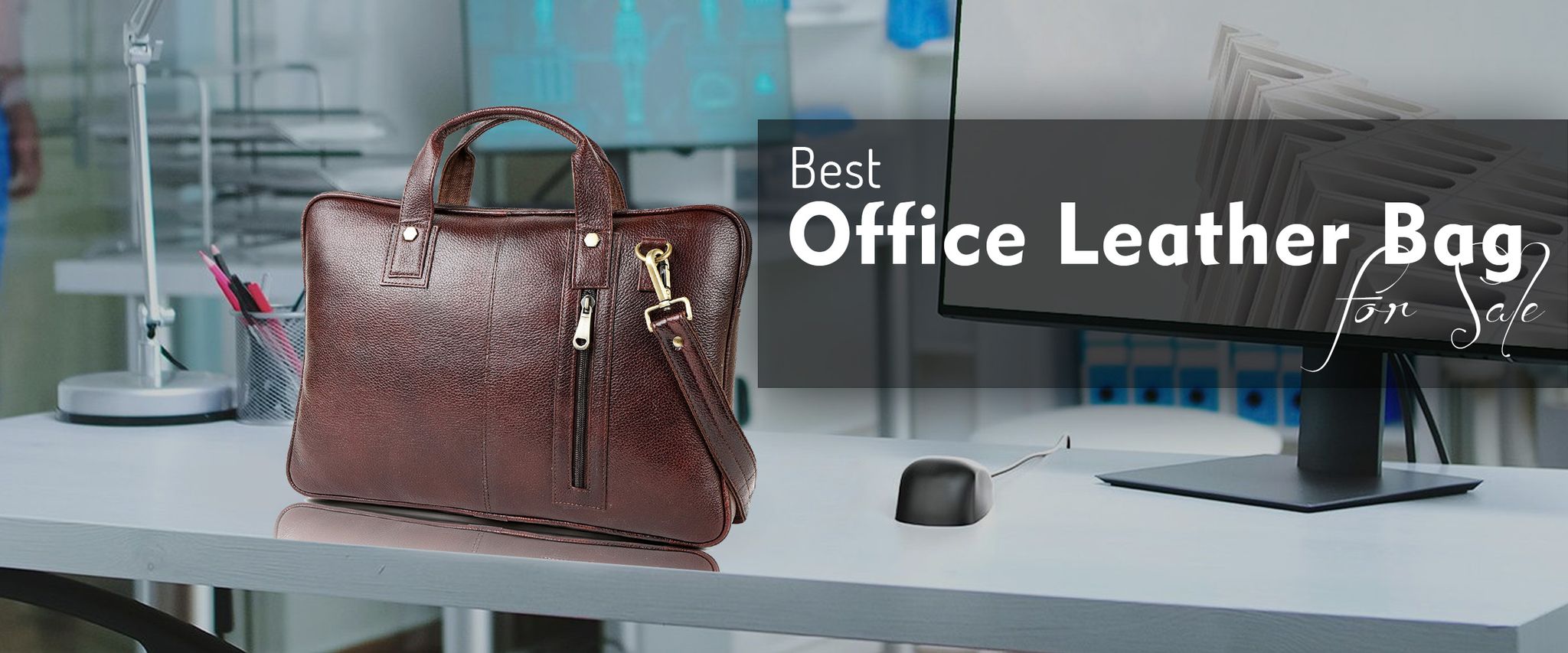 Best Office Leather Bag for sale