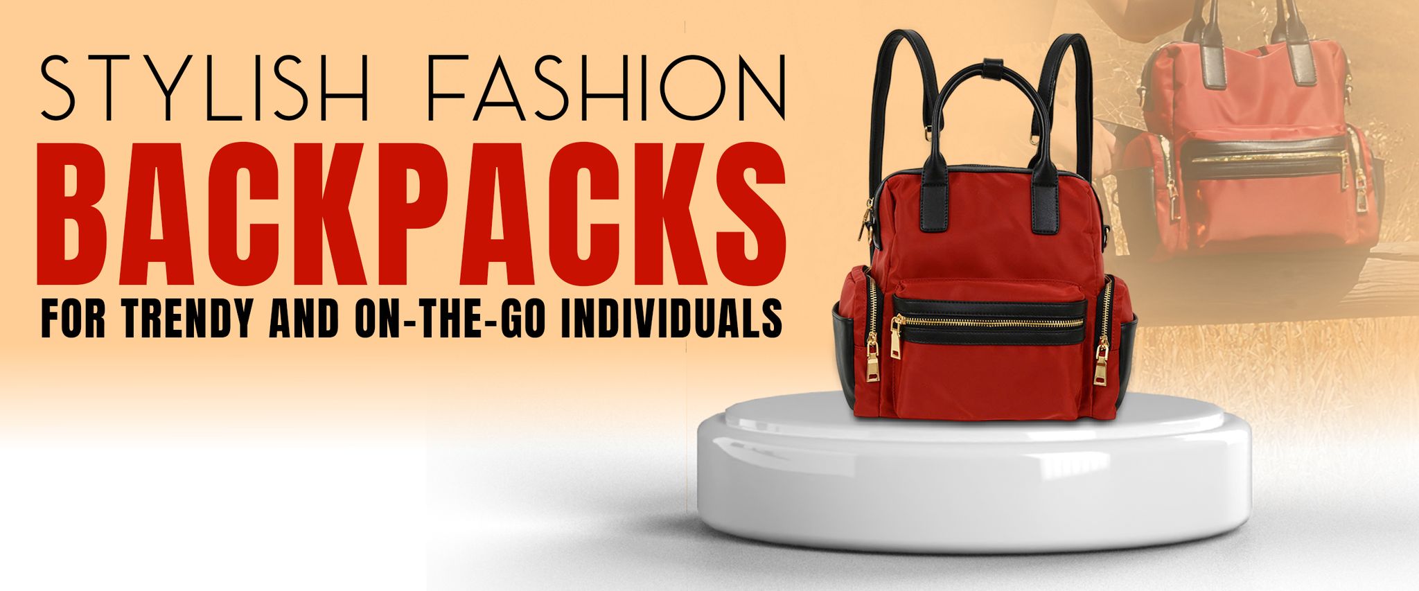 Stylish fashion backpacks for trendy and on-the-go individuals