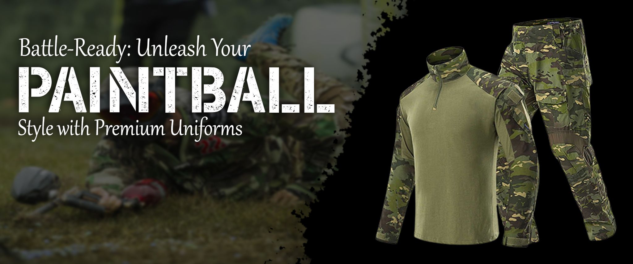 Battle-Ready: Unleash Your Paintball Style with Premium Uniforms