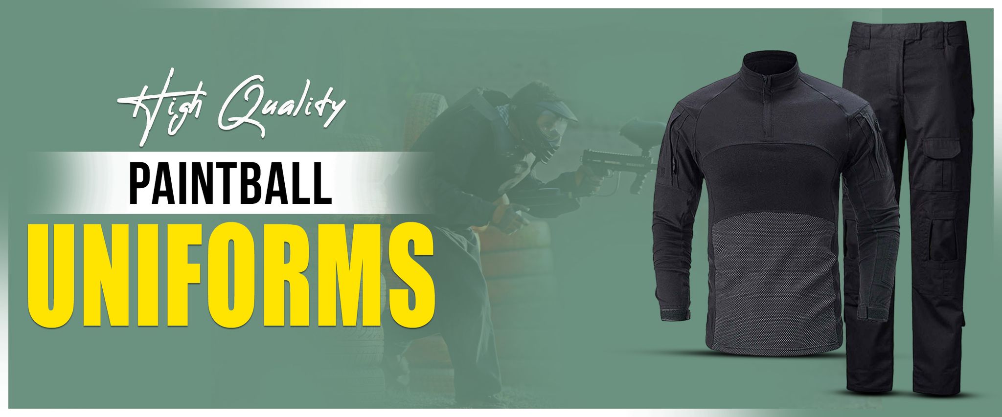 High-quality paintball uniforms